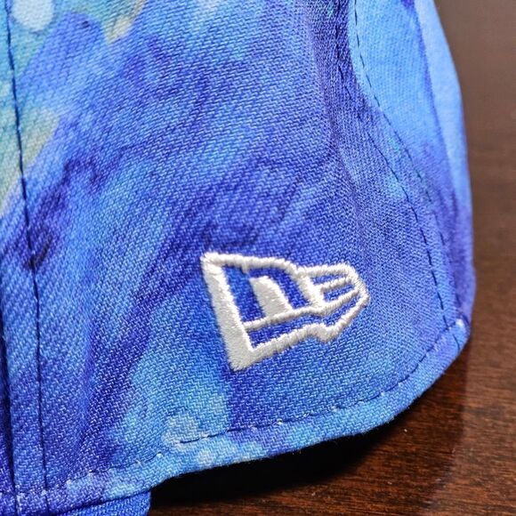 Los Angeles Rams New Era Sideline Ink Dye Snapback Cap Blue White 9Fifty 950 New - Picture 6 of 10